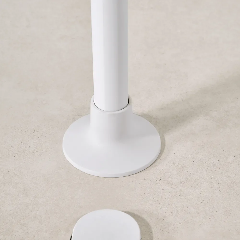 Smart parasoll 250 cm matt white Kat.5 800 Red Stripe