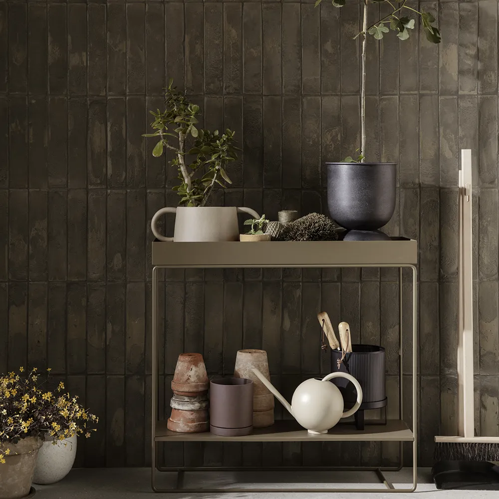 Hourglass Blomsterpotte Extra Small Black