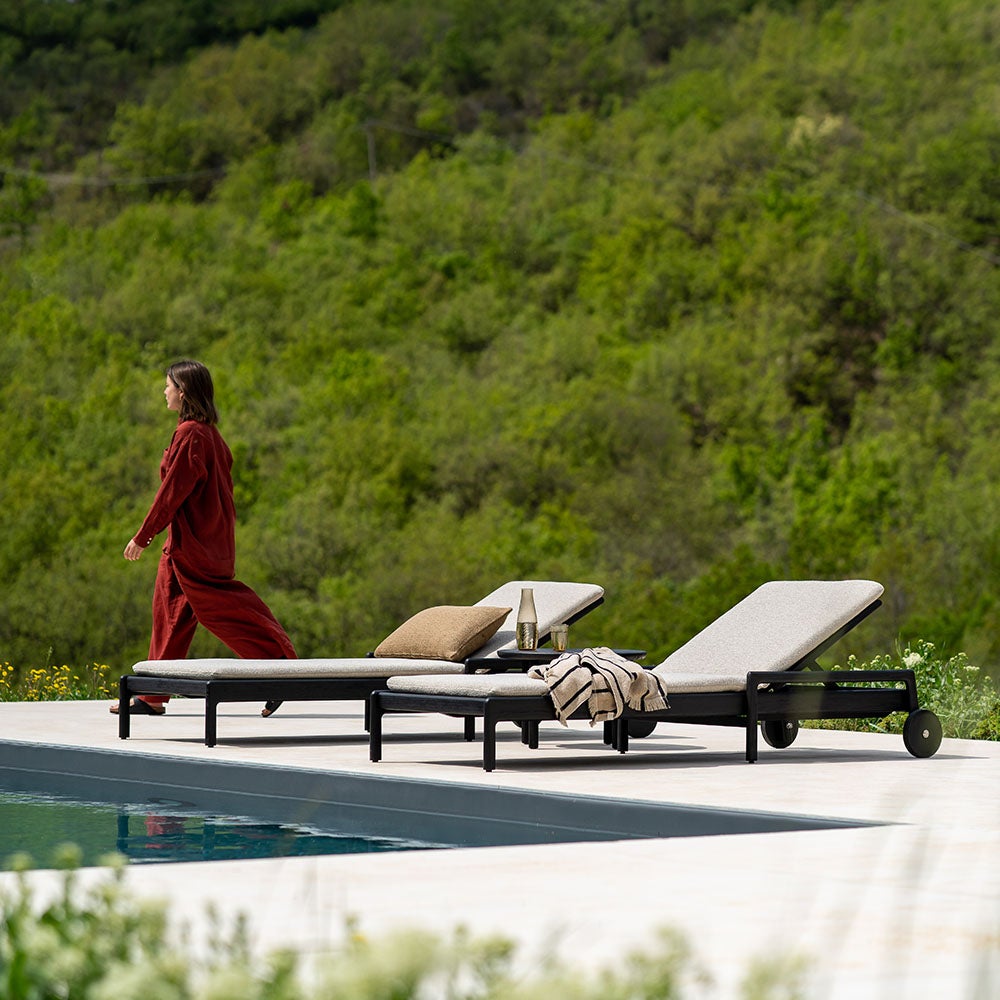 Jack Solseng Black/Natural Tynn pute