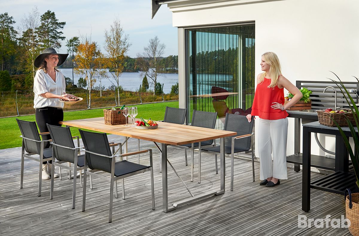 Gotland spisebord 95 x 220 cm Brafab