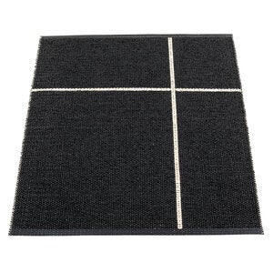 Fred matte 70x90 cm black / vanilla 