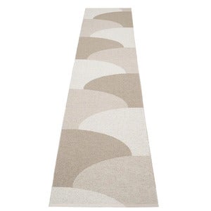 Hill teppe Dark Linen/Linen/Fossil Grey 70 x 360cm