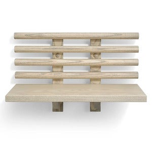 Zana Nattbord i grå oljet ask