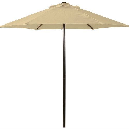 Parasoll 200 cm beige stål
