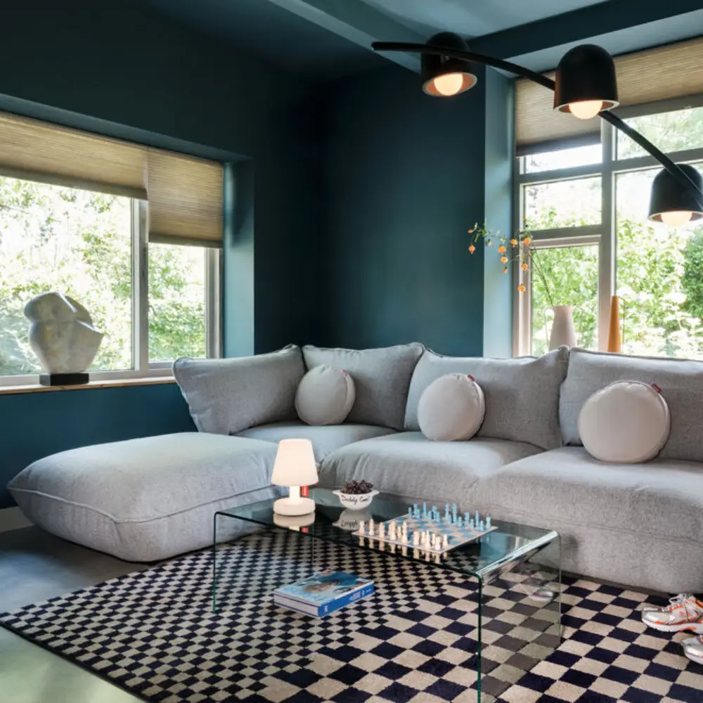 sumo armlene boucle recycled grey