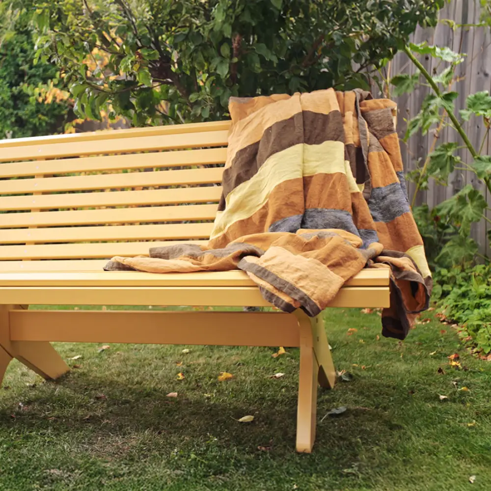 Lund sofa Gylden oker