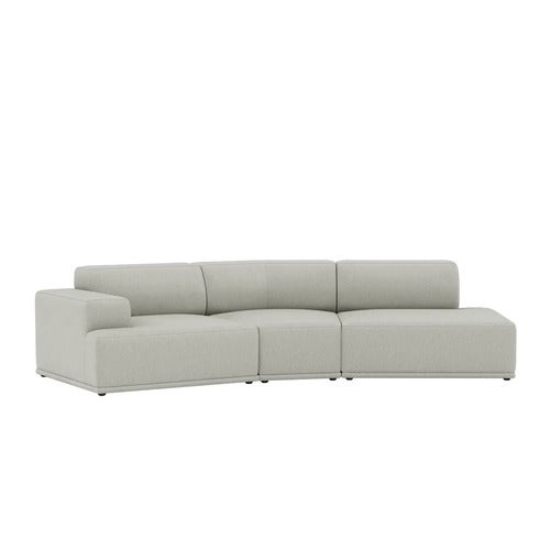 Connect Soft Modular Sofa / 3-Seater - Configuration 5 - Clay 12