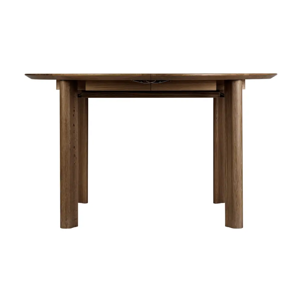Comfort Circle Spisebord med uttrekk Dark Oak