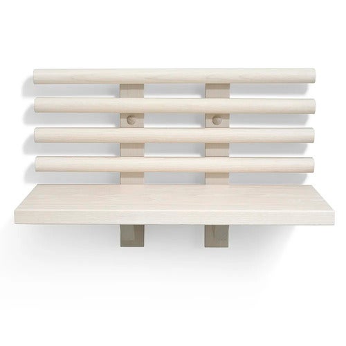 Zana Nattbord hvitoljet ask