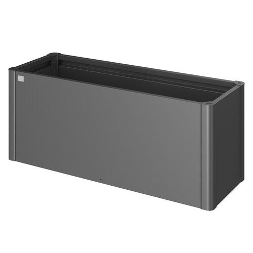 Belvedere plantebed midi størrelse 150 metallic mørkegrå Biohort
