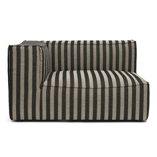 Catena Sofa Armrest Left L400 - Louisiana - Sand/Black