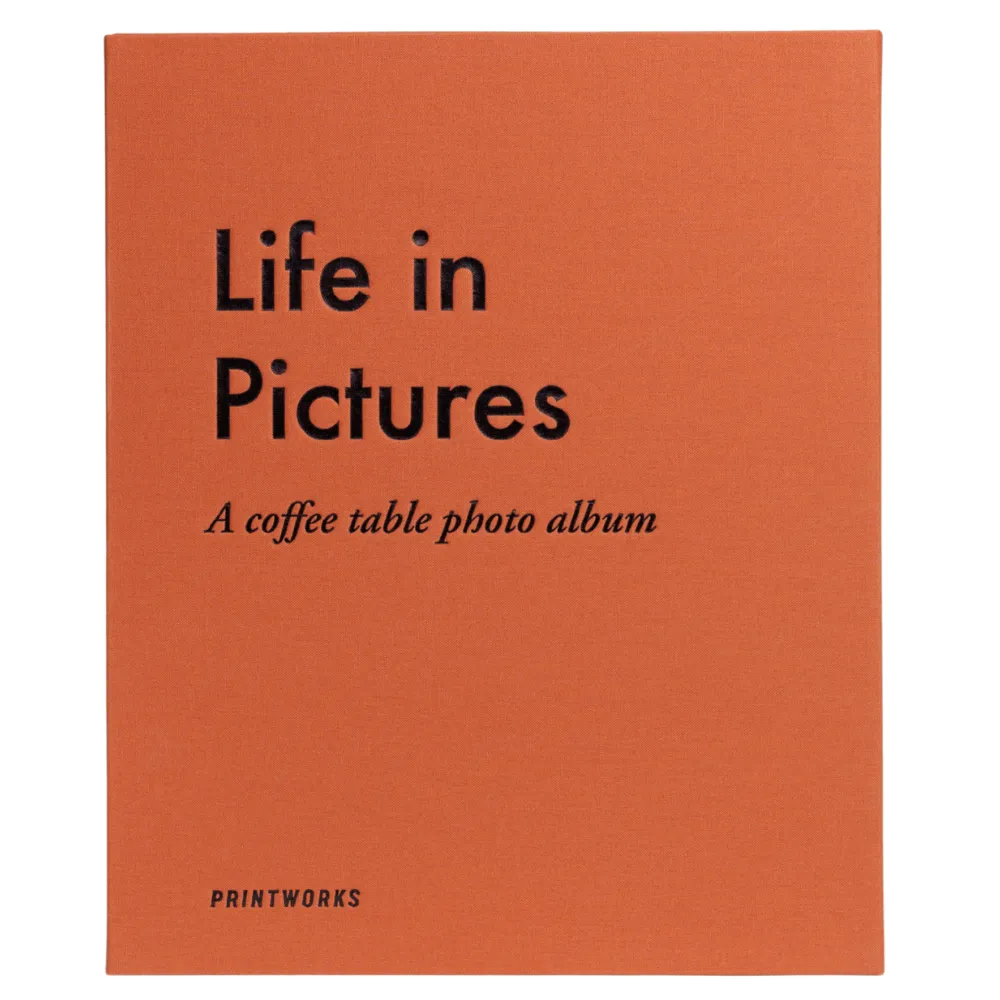 Printworks, Fotoalbum - Life In Pictures, Orange