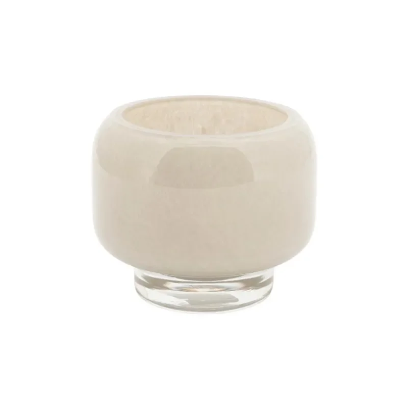 Solenne extra small 11x11x9,5 cm Glass taupe