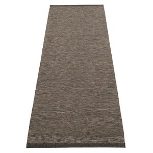 Sam teppe 70 x 225 cm Black/Walnut