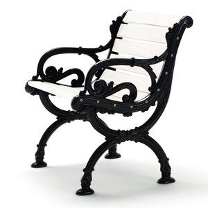 Lenestol Byarum / g:svart / v:hvit lakk. for Byarums Bruk