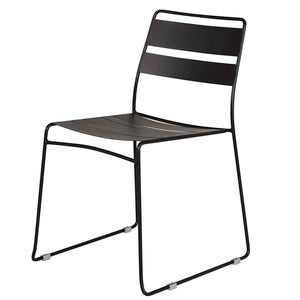 Lina spisestol svart 2-pakning