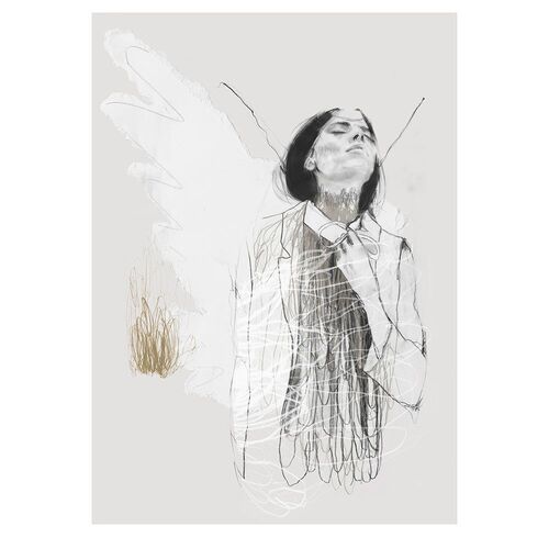 Anna Bülow poster Fire Flie 70x100cm 