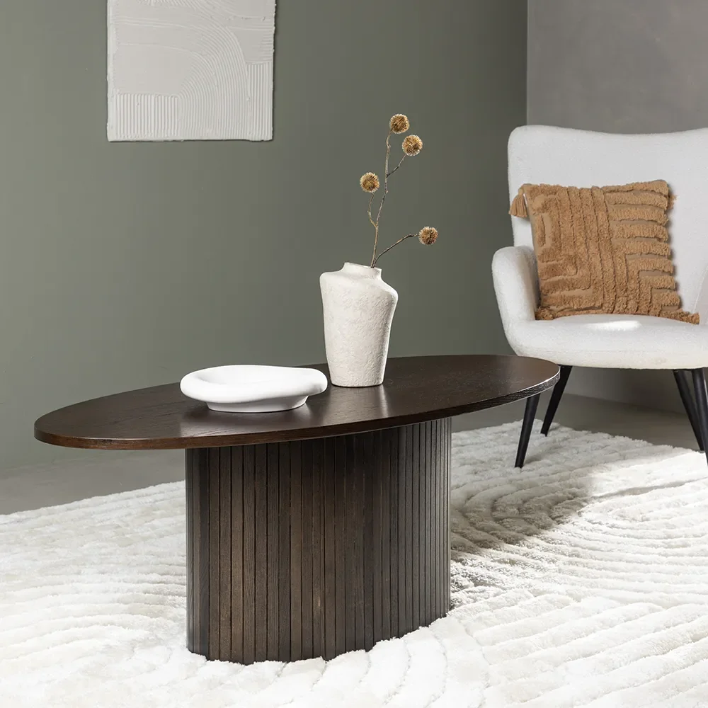 Bianca salongbord 120x55 cm Mocca