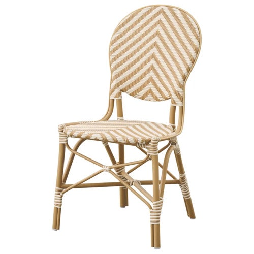 Isabell outdoor spisestol ivory/honey