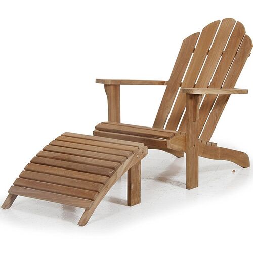 Margariti dekkstol natur teak Brafab