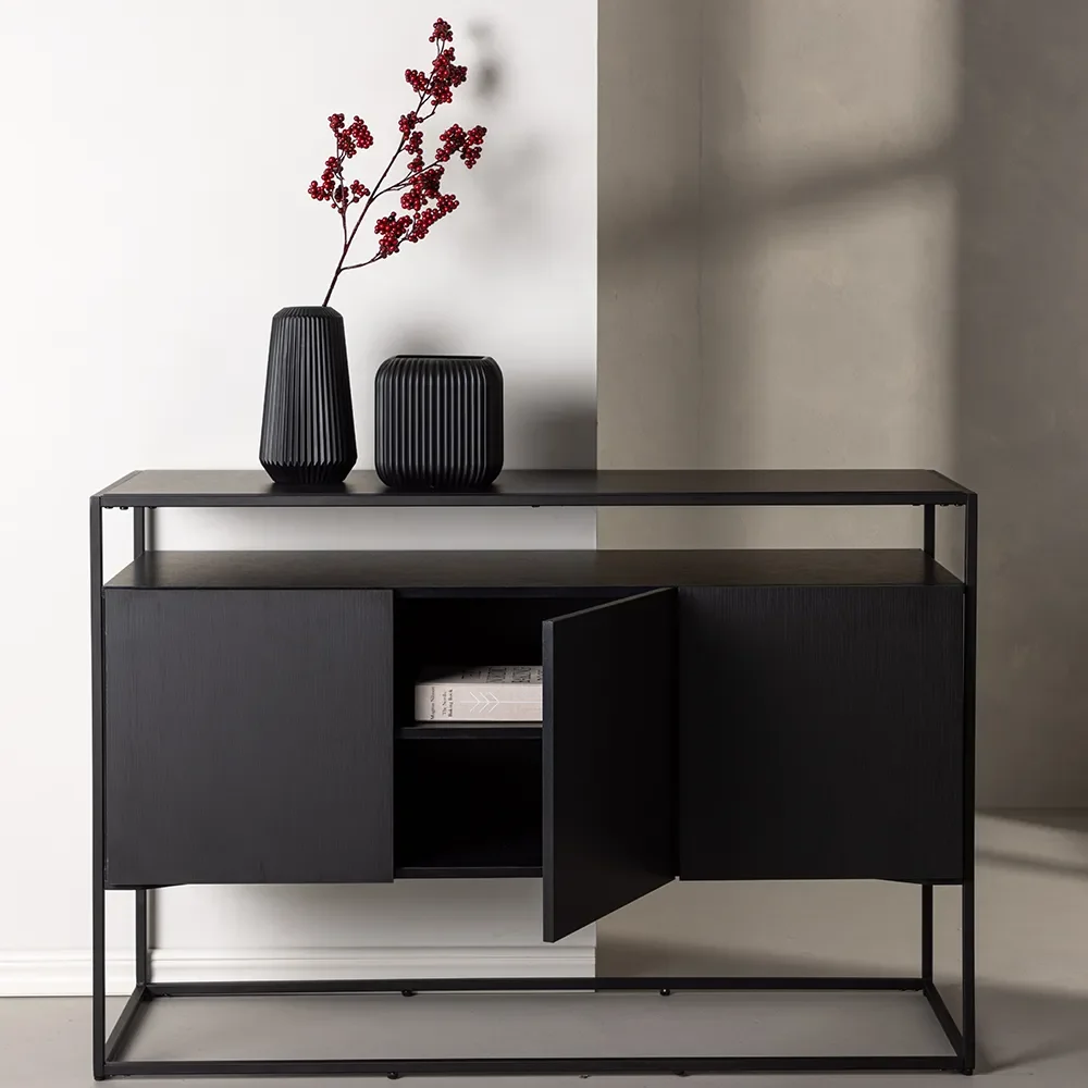 Kingsport skap svart 