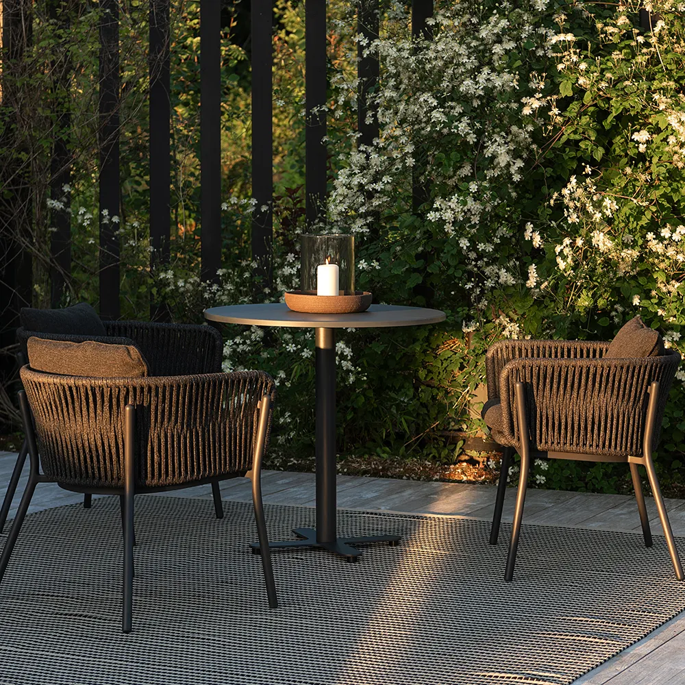 Tira Spisestol Charcoal grey