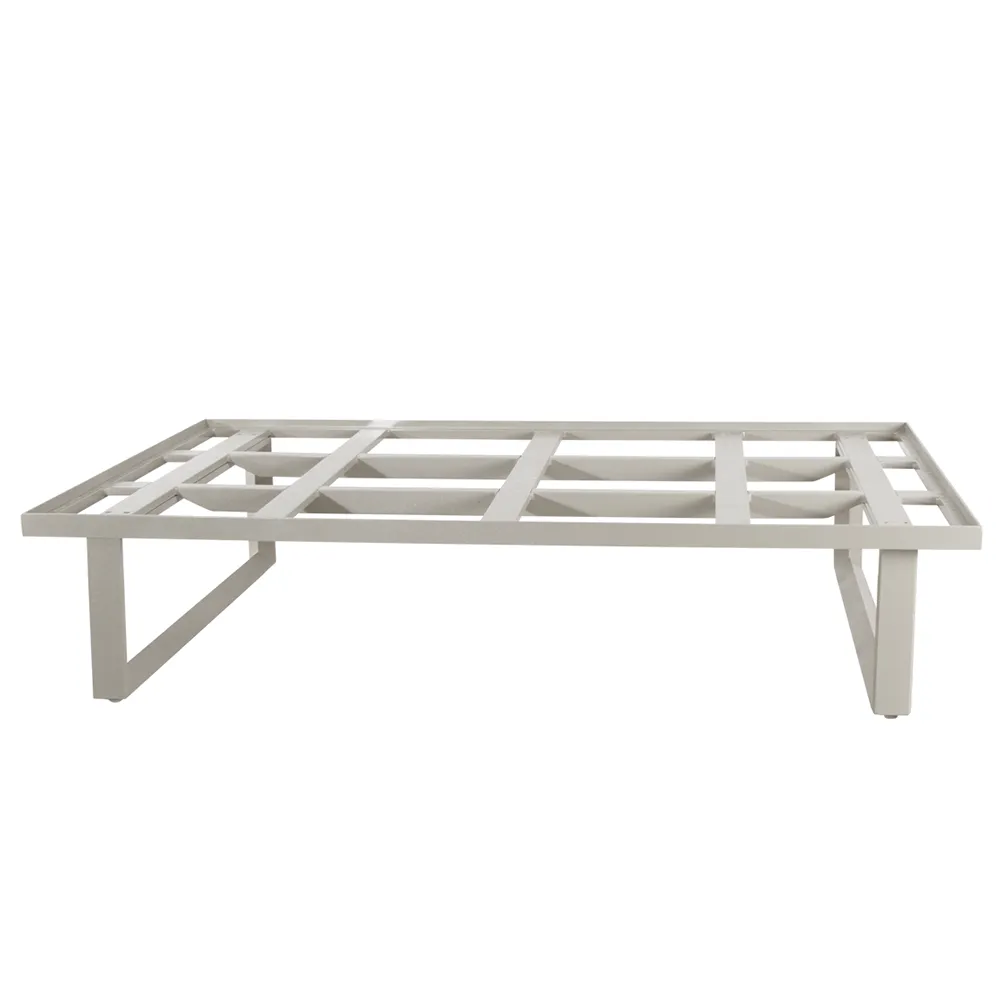 Glaze salongbordunderstell 120x70 cm Halvblank Sand