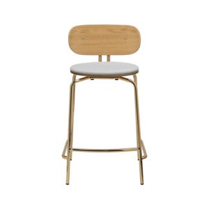 Curious lav barkrakk eik/messing Sterling