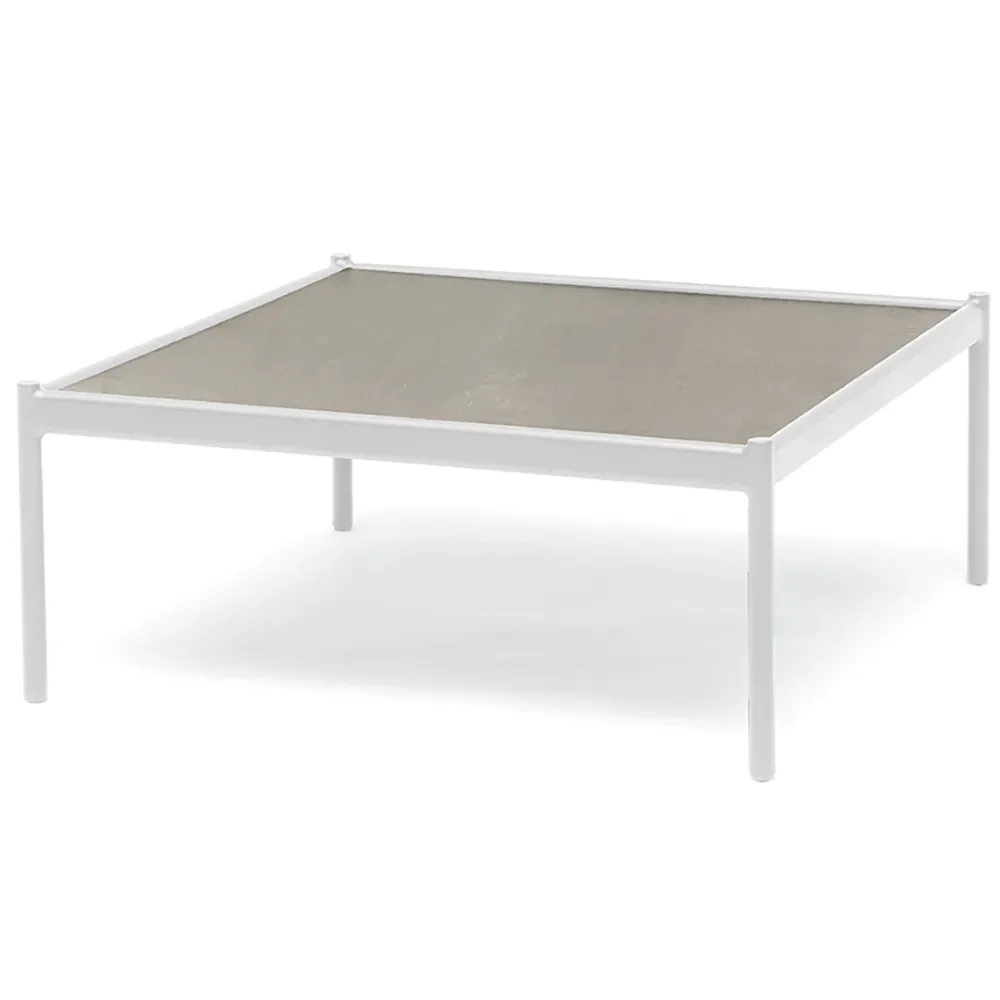 Bolmsö salongbord 80x80 cm Hvit