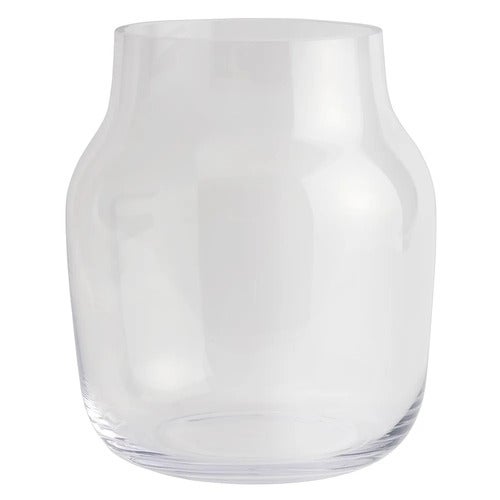 Silent Vase Ø20 cm Clear