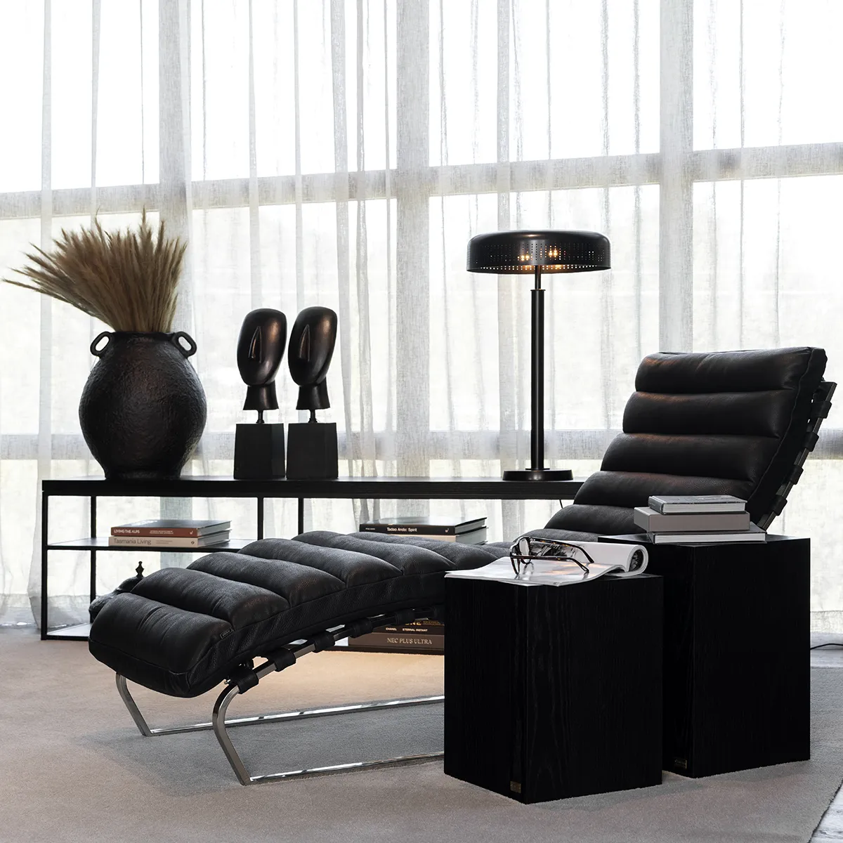 Konsollbord Mason i Eikefiner US brown