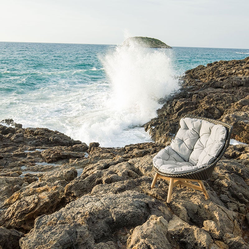 Mbrace lenestol høy CHESTNUT 