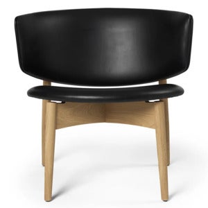 Herman Loungestol Envy Leather - Oak/Black