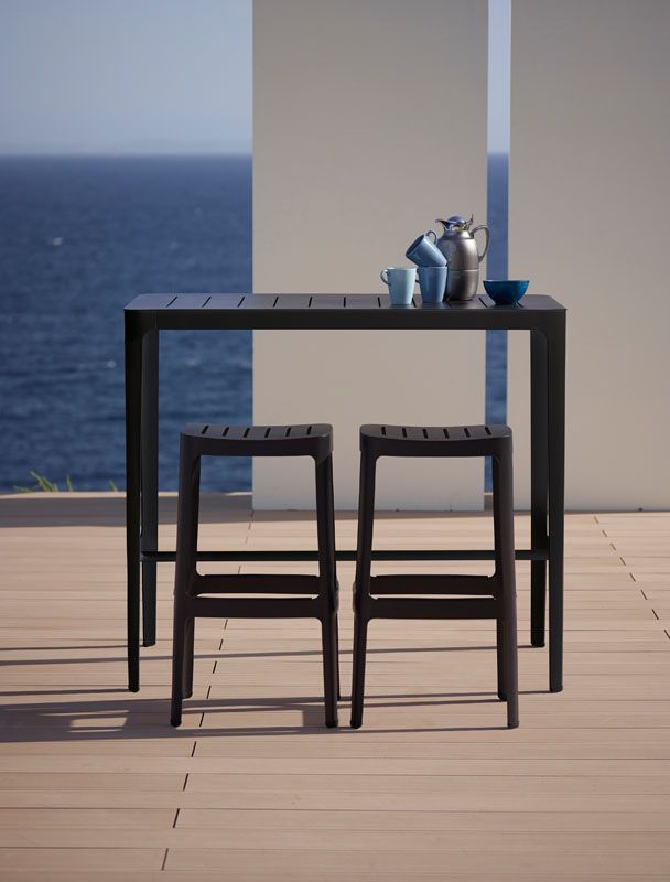 Cut Barstol Høyde 76 cm Svart