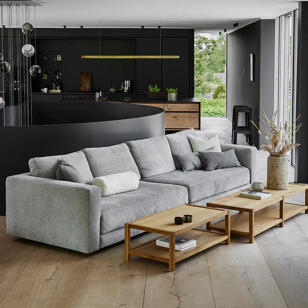 Scale 2-seters sofamodul Mørk grå Ambience