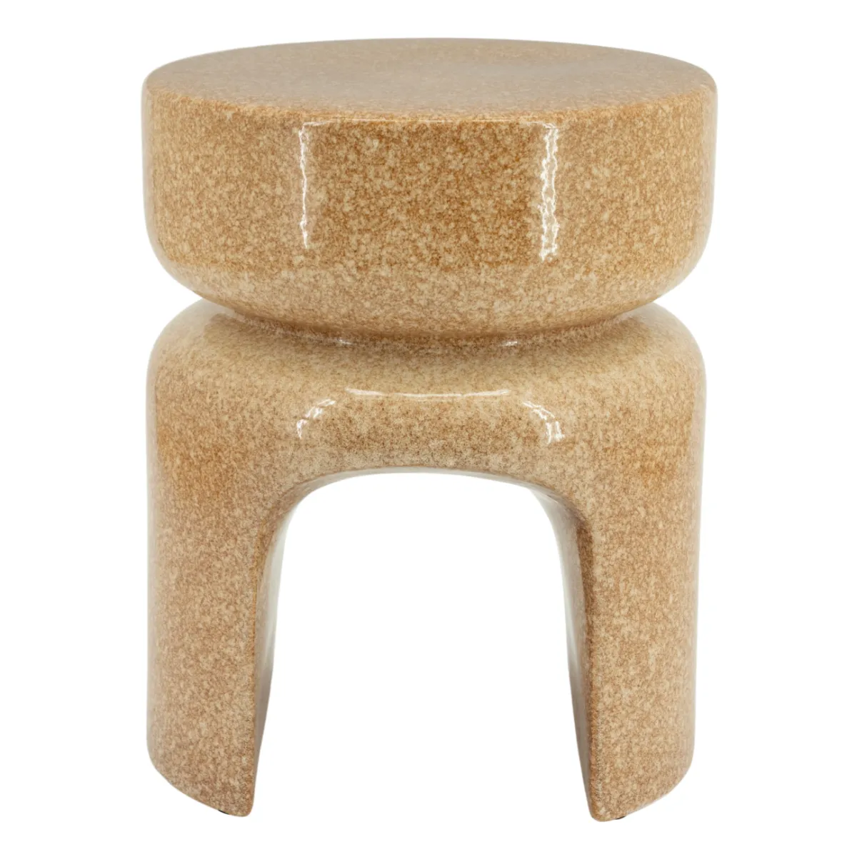 By-Boo, Arch 34,5x34,5x42,5 cm Leirtøy light brown