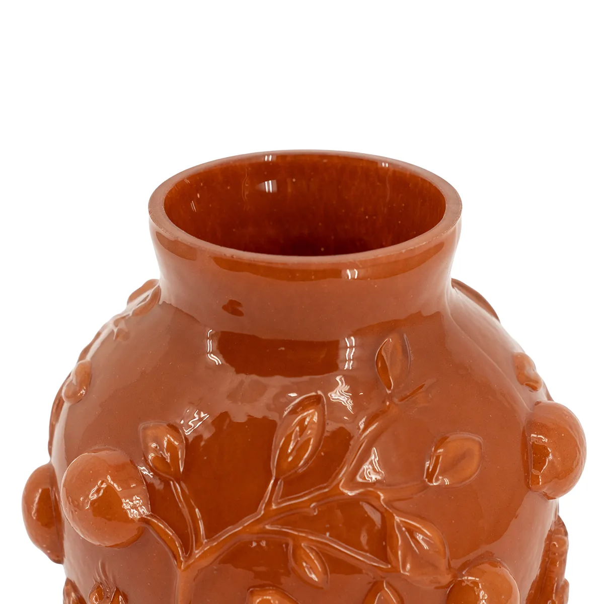 Munnblåst vase Aru H22 cm Caramel