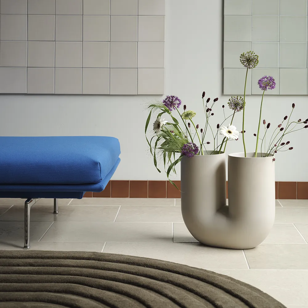  Kink Vase H: 39 cm - Sand