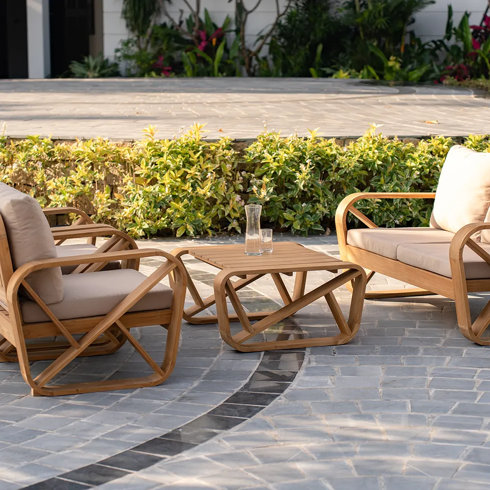 Bålamöllan loungestol inkl. puter svart