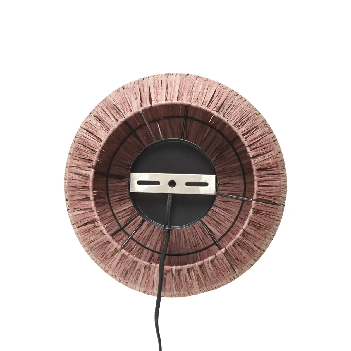  LANDO Vegglampe brun Ø32xD18 cm