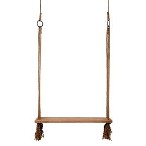  PORTLAND huske lys brun 100 cm