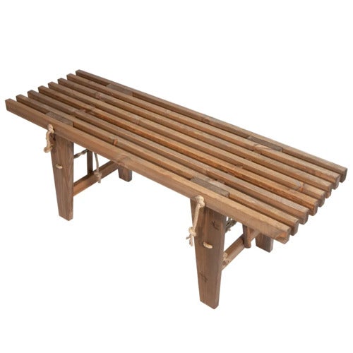 EcoBench 120 cm furu brunoljet