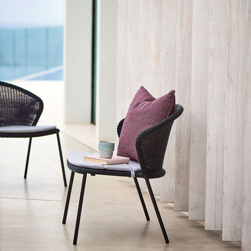 Stripe Ornamental pute 50X50 Multi Pink 