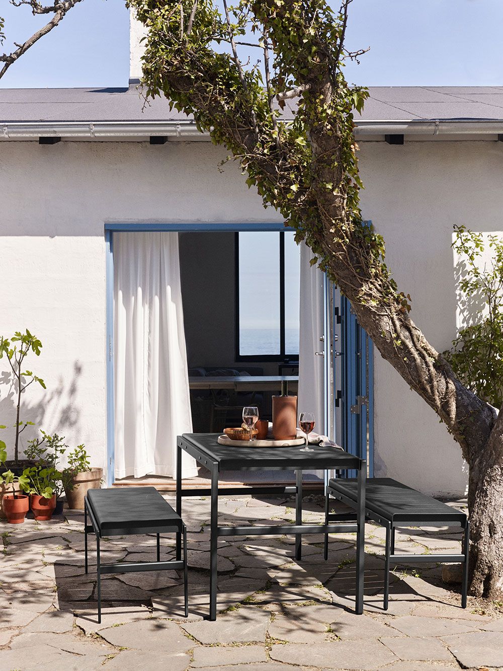 Reform Bench 110 cm Skogsgrønn