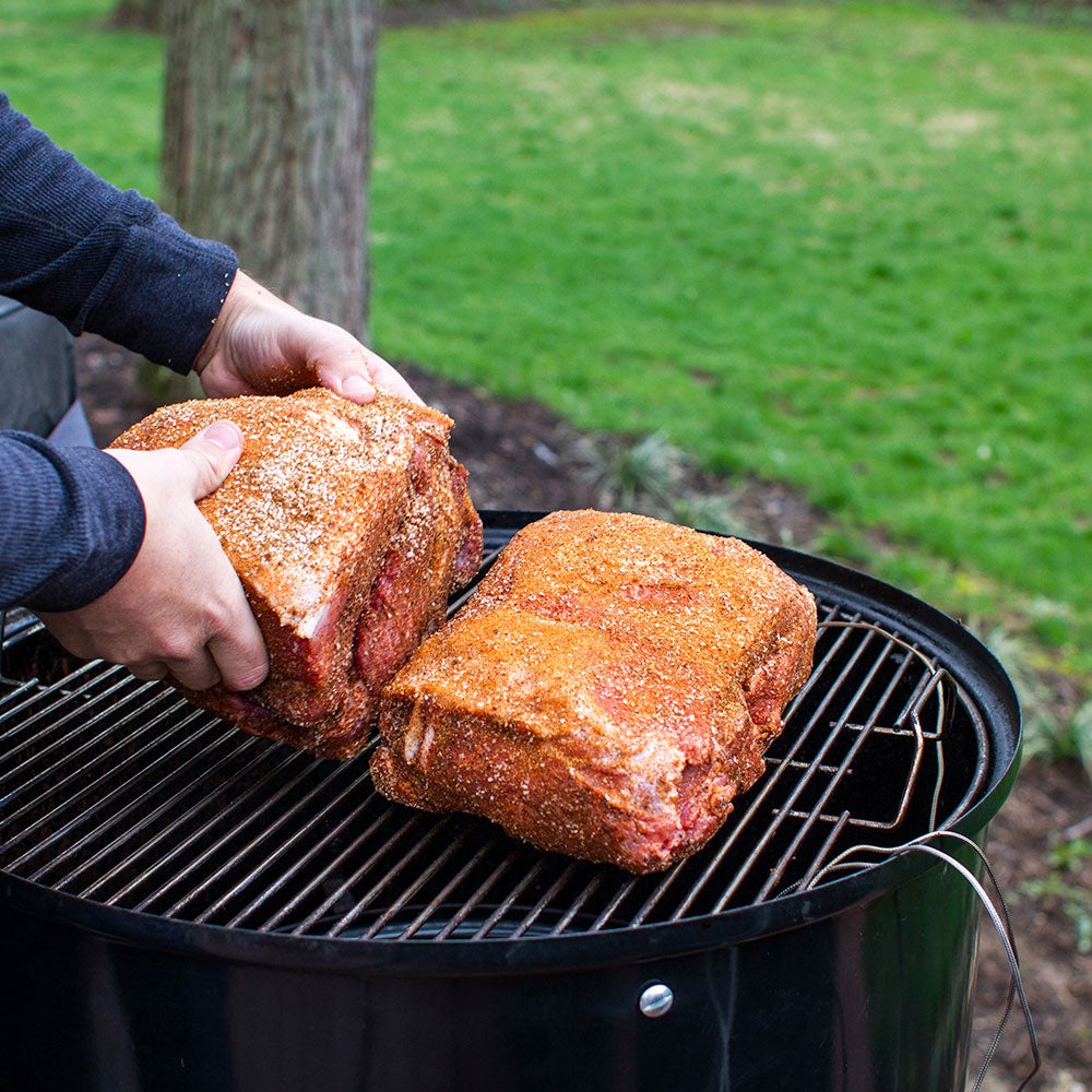 Smokey Mountain Cooker 57 cm svart støpejern Weber