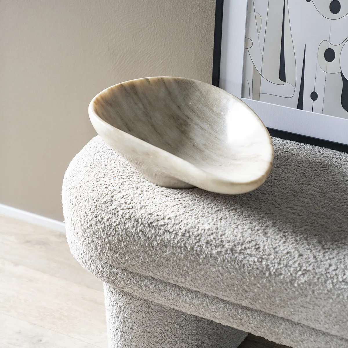Marmorskål Grigio L 43 cm