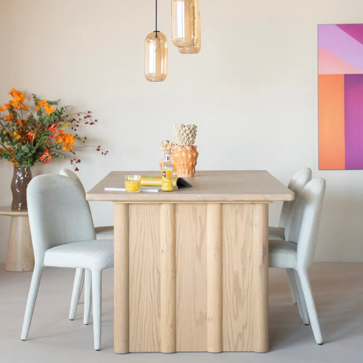 Jake Spisebord 250x100 cm - natur