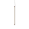 Fine Suspension Lamp 90 cm - Deep Red