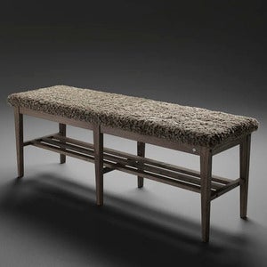 Nadja Bench 130 cm Brunoljet ask/safeskinn Sahara