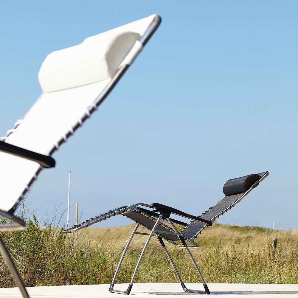 Movida baden-baden stol hvit aluminium/textilene 